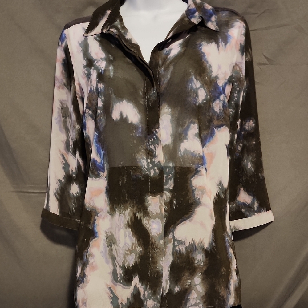 Abstract Print Women's Top